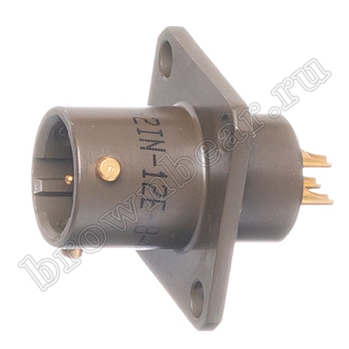 Разъём Amphenol серии 62IN, 3 контакта, вилка на блок, тип 8, байонетный 62IN-12E-8-33P фото 3