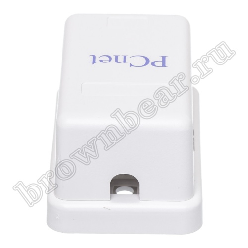 Корпус внешней розетки для 1 модуля keystone, PCnet  фото 3