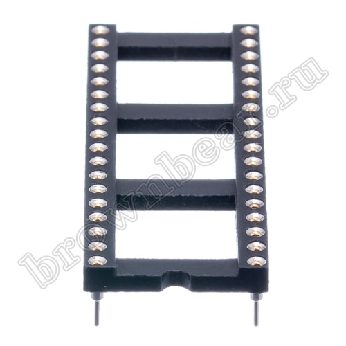 Панелька для микросхем DIP 36 цанговая фото 3