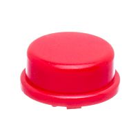 Колпачок круглый для тактовой кнопки, красный