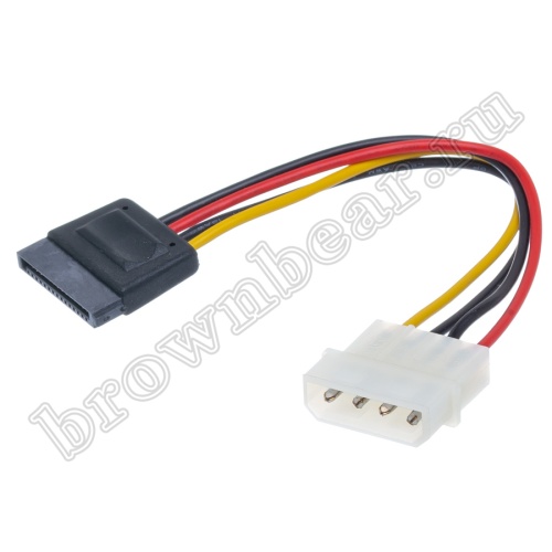 Переходник питания для HDD/SSD, Molex - SАТА GCSATA-1