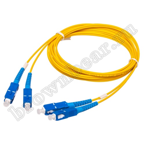 SC-SC патч-корд одномодовый 2м (Duplex) 