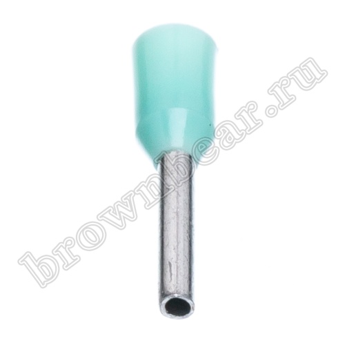 Кабельный наконечник штыревой втулочный изолированный НШВИ 6 мм, под опрессовку на провод 0.34 мм², упаковка 100шт. TIC-0.34-6 фото 5