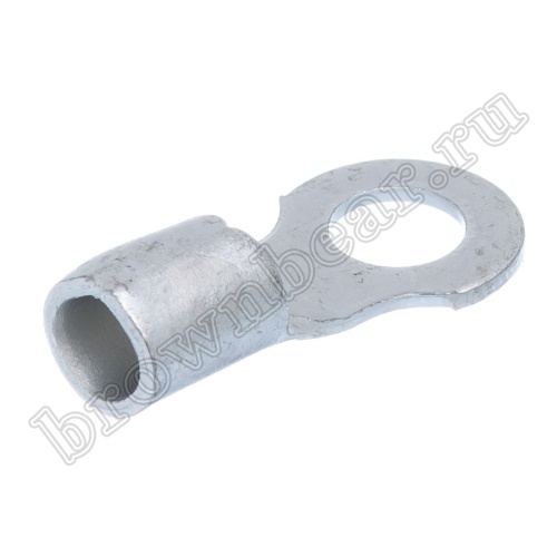 Клемма кольцевая обжимная тип "O" 4.3 мм, на провод 2.5 - 4.0 мм², неизолированная, кратно 100шт. TR-3.5-4 фото 2