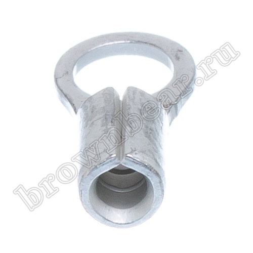 Клемма кольцевая обжимная тип "O" 3.7 мм, на провод 0.25 - 1.5 мм², неизолированная, кратно 100шт. TR-1.25-3 фото 4