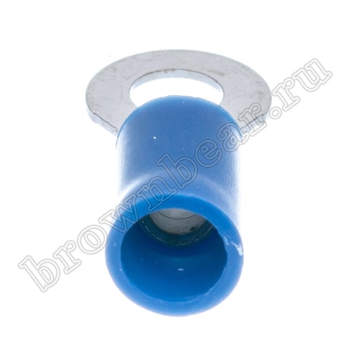 Клемма кольцевая обжимная тип "O" 4.3 мм, на провод 1.5 - 2.5 мм², изолированная, кратно 100шт. TRI-2-4 фото 2