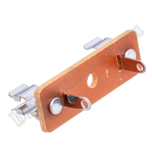 Держатель предохранителя 6.3х32мм цилиндрического, на приборный блок, внутр. 10A/250B (201V) фото 5