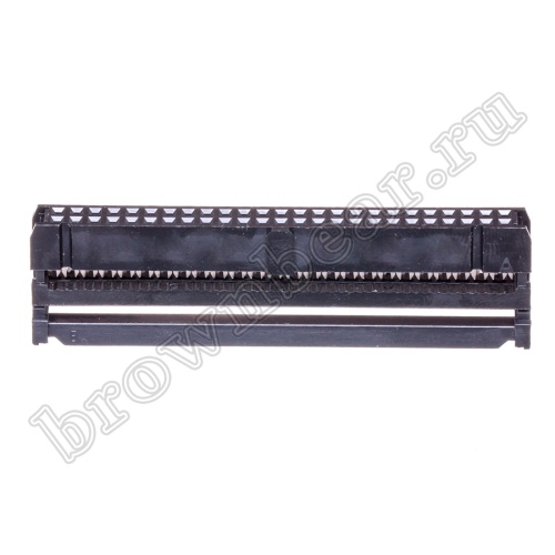 Разъем IDC 2х25 розетка на плоский кабель, шаг 2.54мм IDC-50 фото 5