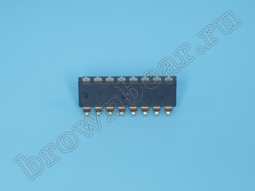Переключатель Dip-Switch 8 контактных групп, планарный фото 3