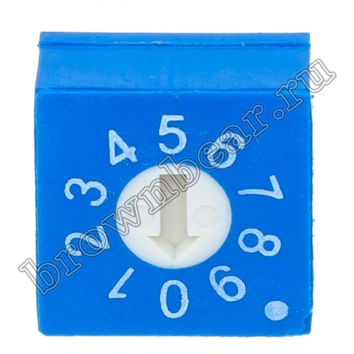 Переключатель Dip-Switch 10 позиций, поворотный SWD10 фото 3