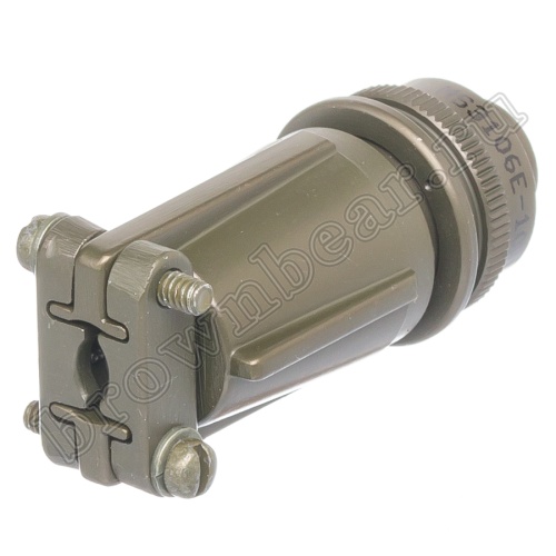 Разъём Amphenol серии MS, 3 контакта, вилка на кабель, тип 10SL, резьбовой MS3106E-10SL-3P фото 5