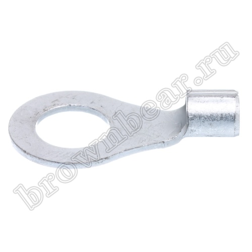 Клемма кольцевая обжимная тип "O" 8.4 мм, на провод 4.0 - 6.0 мм², неизолированная, кратно 100шт. TR-5.5-8 фото 5