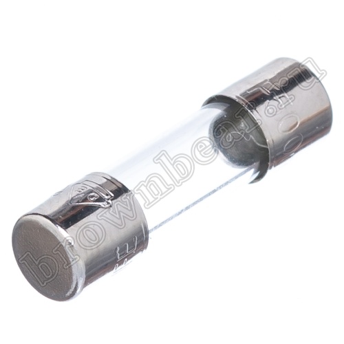 Предохранитель 5х20 мм, цилиндрический, стеклянный, сверхбыстрый, 0.5А/250В (UFE)