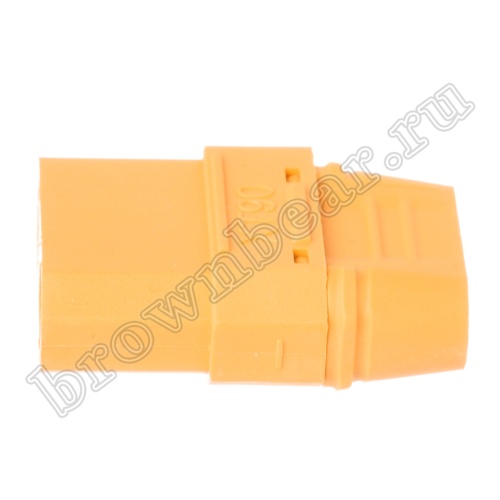 Разъем питания XT90 для АКБ, 2 контакта, розетка на кабель с кожухом XT90H-F.G.Y фото 6