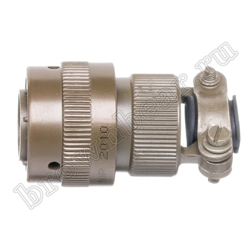 Разъём Amphenol серии 62IN, 10 контактов, вилка на кабель, тип 12, байонетный 62IN-16F-12-10P фото 7