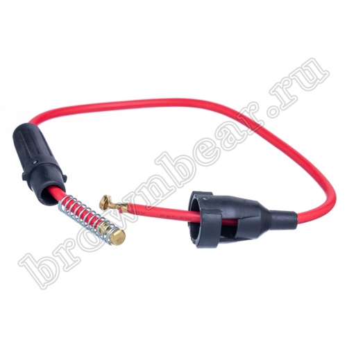 Держатель предохранителя 5х20мм цилиндрического, на провод, 10A/250B (219N) фото 2