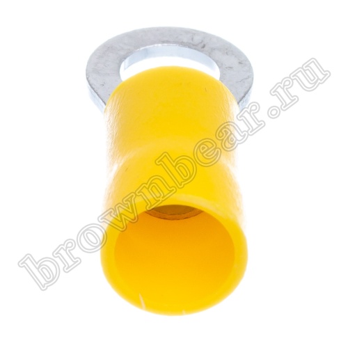 Клемма кольцевая обжимная тип "O" 5.3 мм, на провод 4.0 - 6.0 мм², изолированная, кратно 100шт. TRI-5.5-5 фото 3