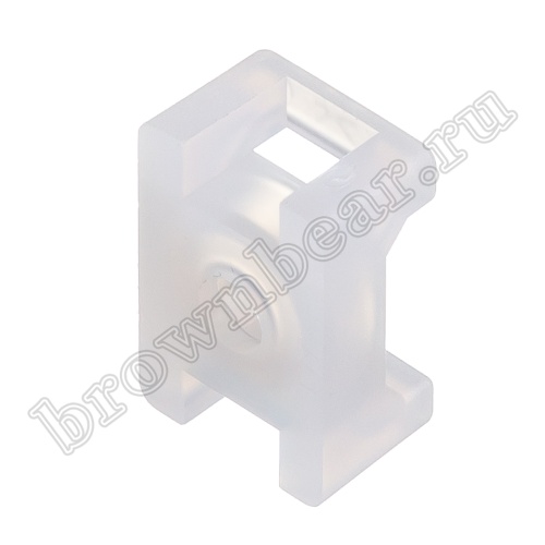 Площадка под винт для стяжек 15 x 10 мм, упак. 100 шт. HC-1 фото 4