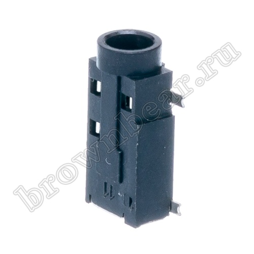 Разъём 3.5мм гнездо mini Jack на плату, поверхностный монтаж, стерео, 5 контактов, тип 2 AUB-36/2-2 фото 6