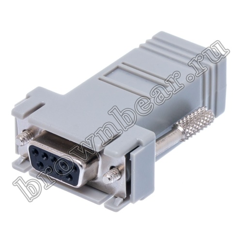 Переходник D-SUB 9 гнездо - RJ45 гнездо GC-9FT8