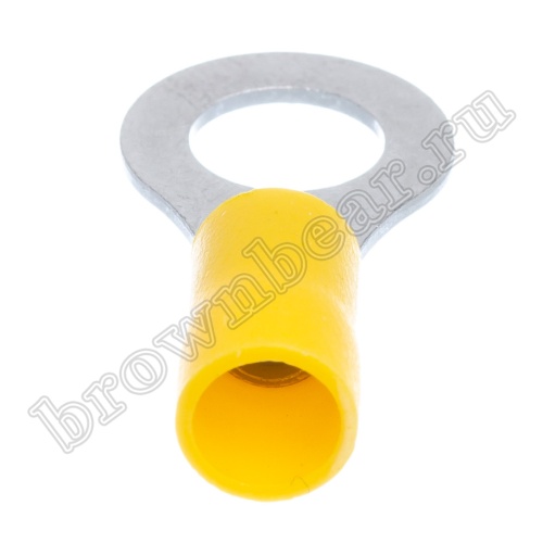 Клемма кольцевая обжимная тип "O" 8.4 мм, на провод 4.0 - 6.0 мм², изолированная, кратно 100шт. TRI-5.5-8 фото 3