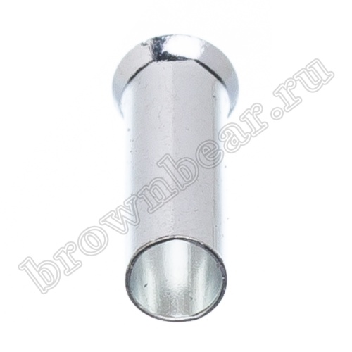 Кабельный наконечник штыревой втулочный НШВ 12 мм, под опрессовку на провод 4.0 мм², упаковка 100шт. TC-4.0-12 фото 5