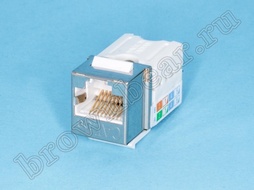 Модуль RJ-45 8P8C кат.5e, Keystone,  универсальный, экранированный, PCnet 