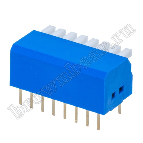 Переключатель Dip-Switch 8 контактных групп, пиано SWD3-8 фото 3