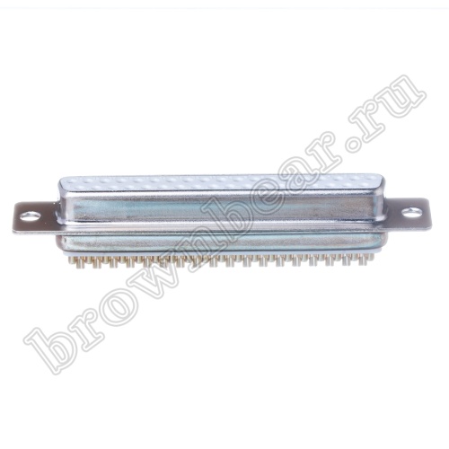 Разъем D-SUB  37 контактов, гнездо на кабель, пайка, тип 2 DB-37F фото 2