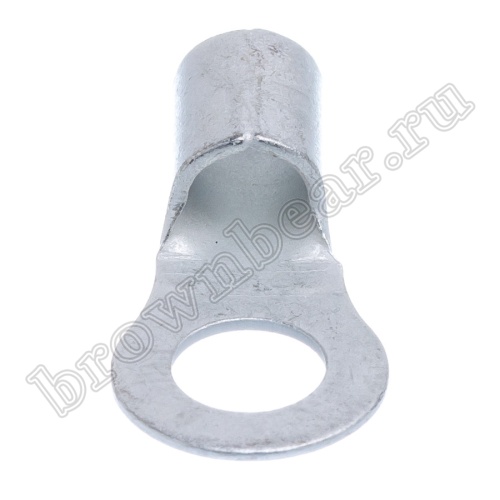 Клемма кольцевая обжимная тип "O" 6.4 мм, на провод 10.0мм², неизолированная, кратно 100шт. TR-8-6 фото 3