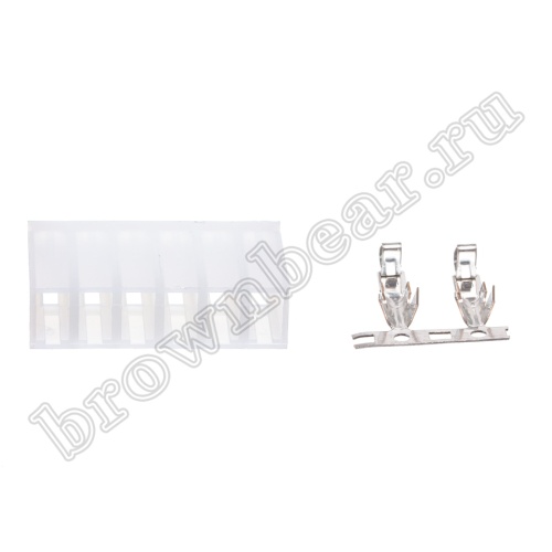 Разъем питания 6 контактов, гнездо на кабель, шаг 3.96 мм PHU-6/2 фото 4