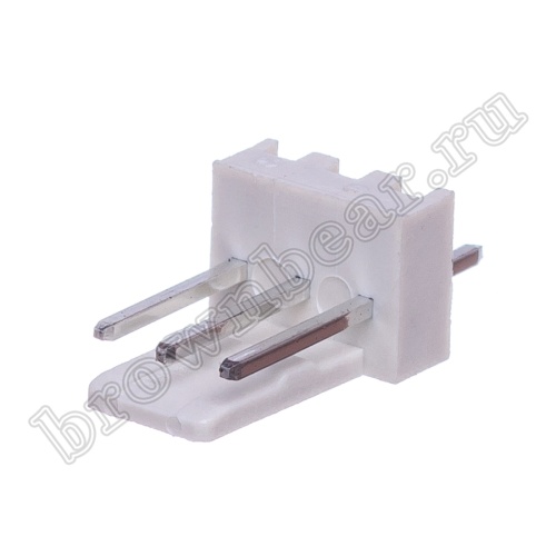 Разъем питания 3 контакта, вилка на плату, шаг 2.54 мм WF-3