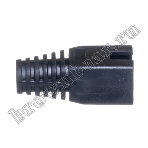 Колпачок изолирующий для разъёма RJ-45, черный TPC-1/B фото 4