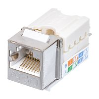 Экранированный коммутационный модуль keystone RJ-45 8P8C кат.5e,  универсальный, PCnet 