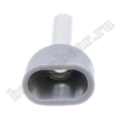 Кабельный наконечник штыревой втулочный изолированный НШВИ2 8 мм, под опрессовку на провод 0.75 мм², упаковка 100шт. TIC2-0.75-8 фото 4