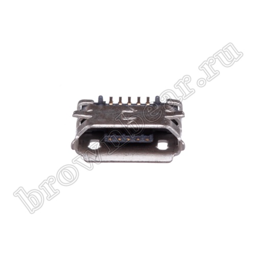 Разъем micro USB, гнездо на плату поверхностный монтаж, 5 контактов, тип 2 USB/Mc-1J/2 фото 7