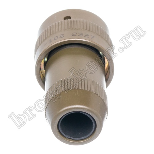 Разъём Amphenol серии 62IN, 10 контактов, розетка на кабель, тип 12,  байонетный 62IN-16J-12-10S фото 6