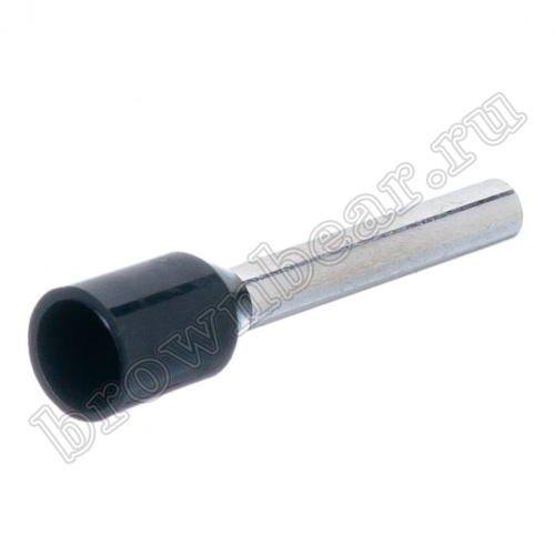 Кабельный наконечник штыревой втулочный изолированный НШВИ 12 мм, под опрессовку на провод 1.5 мм², упаковка 100шт. TIC-1.5-12 фото 5