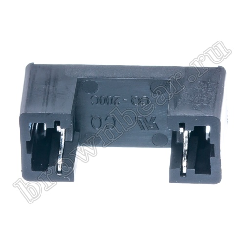 Держатель предохранителя 5х20мм цилиндрического, на плату, 6.3A/250B (200C) фото 5