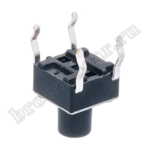 Кнопка тактовая 6х6 мм, h=7.3 мм, 4 контакта SWT-2-73 фото 3