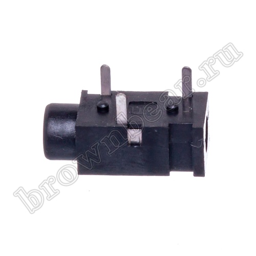 Разъём 3.5мм гнездо mini Jack на плату, стерео, 3 контакта AUB-13 фото 3