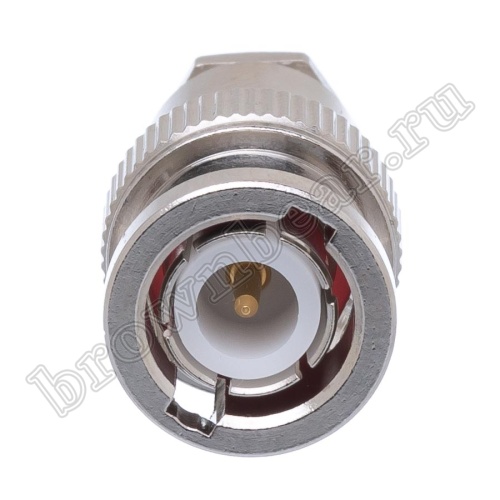 Разъем BNC Amphenol, штекер на кабель RG-58, пайка 112348 фото 8