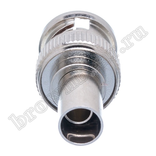 Разъем BNC штекер на кабель RG-59/62, обжимной BNC-C62P фото 2