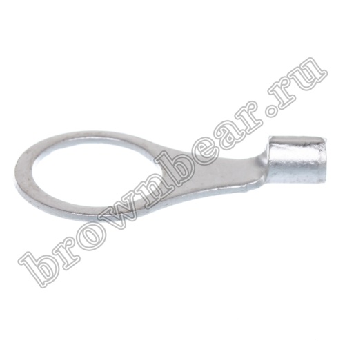 Клемма кольцевая тип "O" 10.5 мм, на провод 1.5 - 2.5 мм², неизолированная, кратно 100шт. фото 5