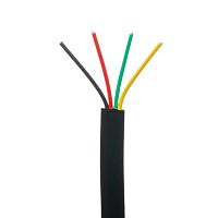 Кабель телефонный 4 жилы, бухта 100м, черный -