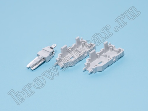 Разъем для шнура тестового для плинта 10 пар, 2 позиции  фото 4