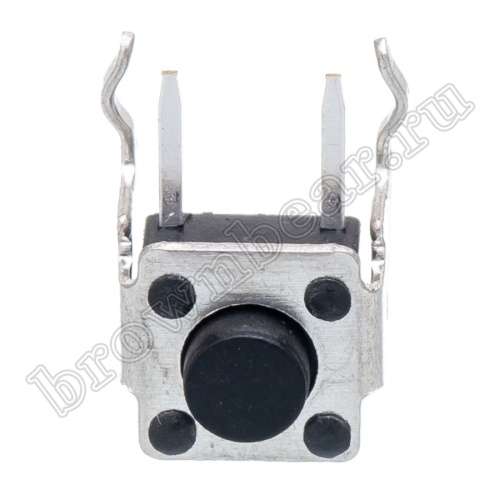 Кнопка тактовая угловая, 6x6 мм мм, h=5 мм, 2 контакта SWT-7-50 фото 5