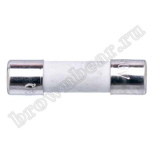 Предохранитель 5х20 мм, цилиндрический, керамический, с задержкой, 8А/250В (GDA) фото 6