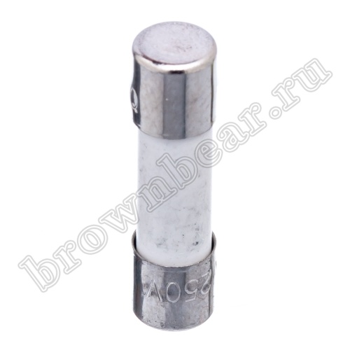 Предохранитель 5х20 мм, цилиндрический, керамический, с задержкой, 8А/250В (GDA) фото 4