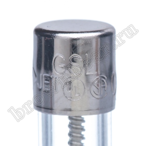 Предохранитель 5х20 мм, цилиндрический, стеклянный, с задержкой, 5А/250В (GSL) фото 5